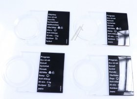 Control Knobs - 140196312304 Programme Plate Knob Adhesive [Electrolux Aeg]