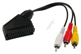 Com SCART to RCA Adapter - 20cm