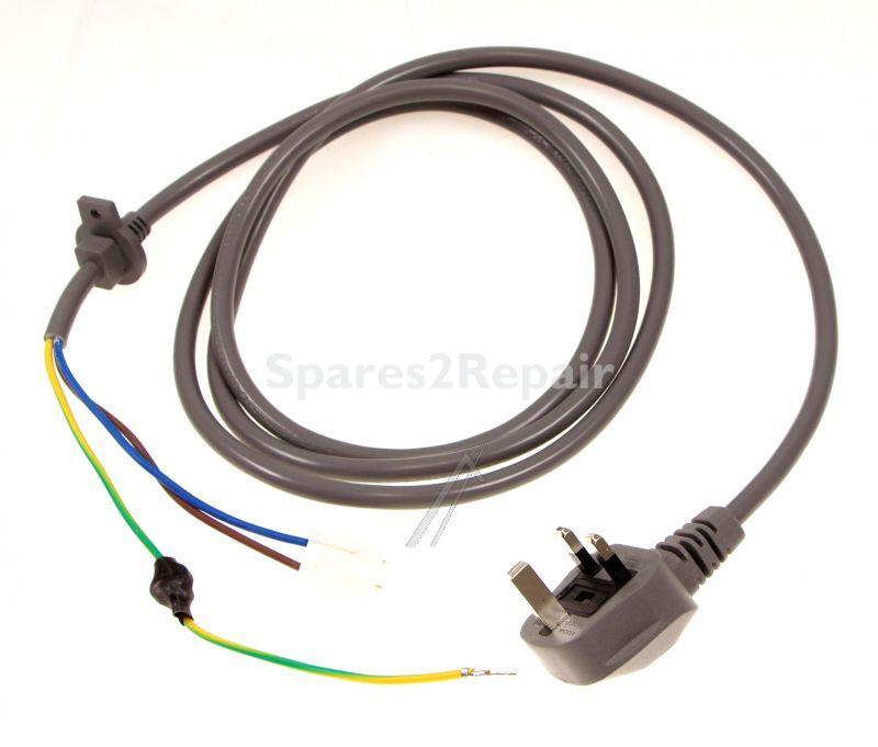 Samsung Mains Power Lead - 3903-001191 Power Cord-at h05vv-f 3x1 5mm2 gry gb3f