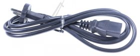 Samsung Mains Power Lead - 3903-001285 Power Cord-dt eur 2p-s 250v 10a blk l150