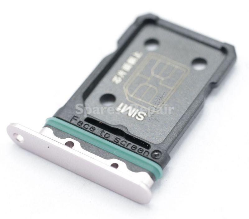 Oppo Sim card Holder - 3885734 Sim Card Holder Bd355 Silver Aluminum Alloy