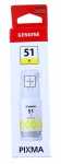 Canon Cartridge - Gi-51y 4548c001 Yellow Ink Cartridge