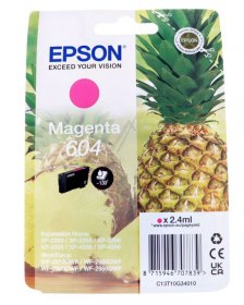 Epson Cartridge - 604 C13t10g34010 Ink Cartridge Magenta 2 4ml