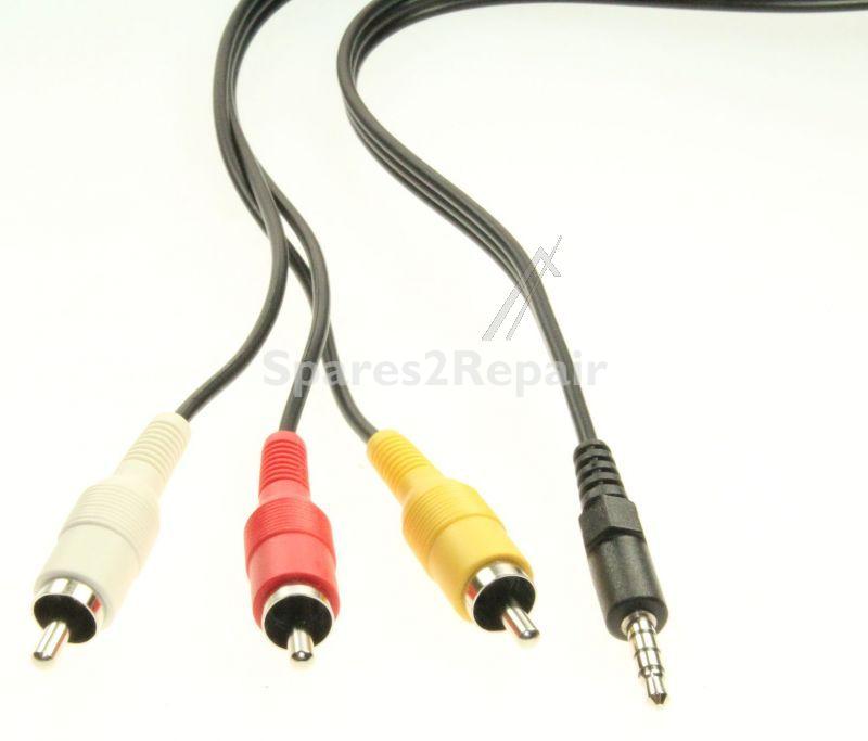 Jvc Audio-video connector - Qam1309-001 A-v Cable