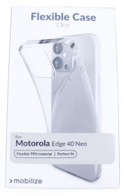 Mobilize Leather Bag Gsm - 29140 Mobilize Gelly Case Motorola Edge40neo Clear