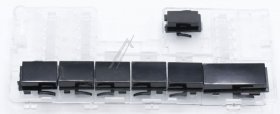 Button Set - 2420400300 C00867714 Light Guide Button Assembly (b13 P black) [Arcelik]