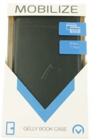 Mobilize Leather Bag Gsm - 24196 Mobilize Classic Gelly Wallet Book Case Nokia 7 Plus Black