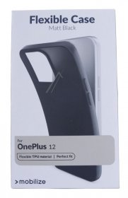 Mobilize Leather Bag Gsm - 29414 Mobilize Rubber Gelly Case Oneplus 12 Matt Black