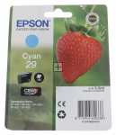 Epson Cartridge - 29 C13t29824010 Ink Cartridge Cyan 3 2ml