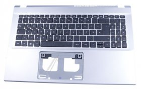 Acer Gr German Notebook keyboards - 6b k6sn2 014 Cover upper silver W-kb german bl slim