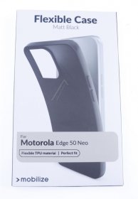 Mobilize Leather Bag Gsm - 29979 Mobilize Rubber Gelly Case Motorola Edge 50 Neo Matt Black