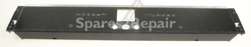 Panel - 11003189 Panel-facia - Stainless Steel-black [Bosch Siemens]