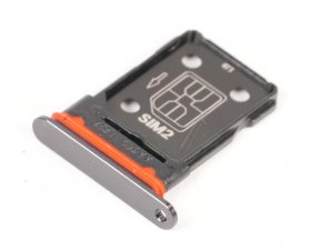 Oneplus Sim card Holder - 612202000090 Metal Sim Card Tray Aa569 Black Aluminium Alloy For Oneplus 13