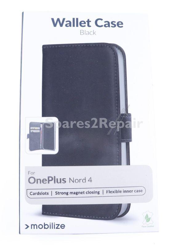 Mobilize Leather Bag Gsm - 29958 Mobilize Classic Gelly Wallet Book Case Oneplus Nord 4 Black