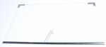 Lamo Glass Panel - Bcd258vx016 Big Glass Shelf 435x282x3mm With Edge Trim And Plastic Corners