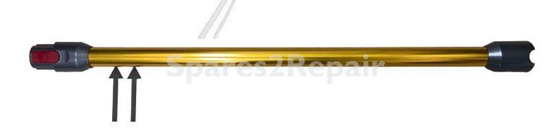 Sqoon Telescopic Hose - S0372 Suction Tube Light Copper Alternative For Dyson V12 971518-14