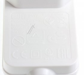 Braun Plug in Transformer - 81577251 Socket Power Supply White Circuit Mn Type 5499