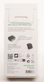 Doro Leather Bag Gsm - 380276 Doro Wallet Case Graphite For Aurora A1x