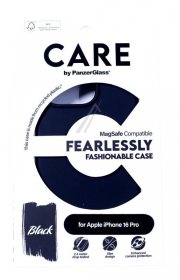 Panzerglass Leather Bag Gsm - 1378 Care By Panzerglass Fashionable Case Black W Magsafe Iphone 24 Pro