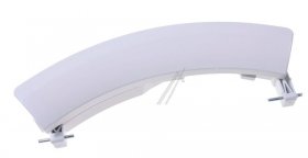 Compatible Washing Machine And Tumble Dryer Door Handles - Handle White For Bosch Siemens Door 704287 704286