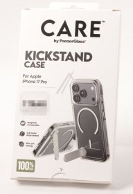 Panzerglass Leather Bag Gsm - Cr77825 Care By Panzerglass Feature Case Transparent W Kickstand Iphone 17 Pro