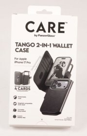 Panzerglass Leather Bag Gsm - Cr75454 Care By Panzerglass Feature Case Tango Two-in-one Wallet Case W Magsafe Iphone 17 Pro