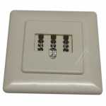 Com Tae In-wall Connector Phone Ou - Tae-nfn-phone Socket 3*6