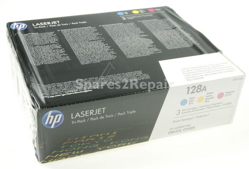 Hewlett Packard Toner Cartridge - 128a Cf371am Tonerkartusche Multipack Cmy 1 3k