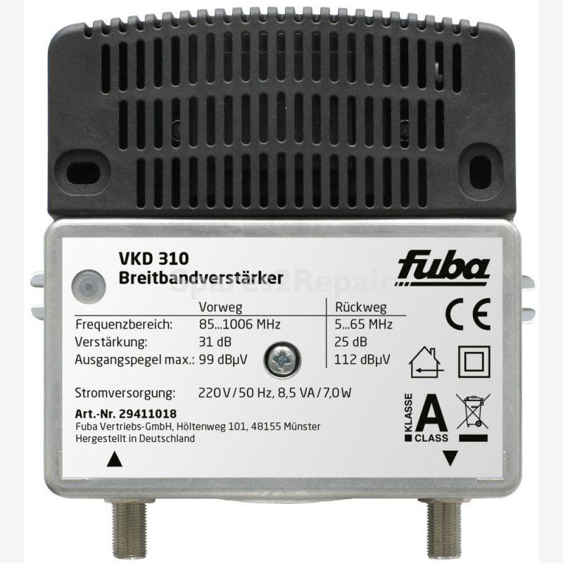 Fuba Indoor Amplifier - Vkd310 Signal Amplifier 85 - 1006 Mhz