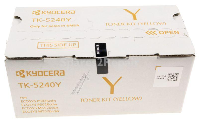 Kyocera Toner Cartridge - Tk-5240y 1t02r7anl0 Toner Kit Yellow 3k