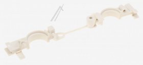 Carrier Assembly - 1325032033 Hose Clamp drain rear Panel he [Electrolux Aeg]