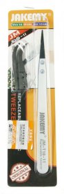 Jakemy Suction Cup Vacuum Tweezer - Interchangeable Tweezers With Both Straight & Curved Tips