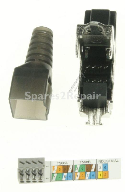 Infralan Rj45-plug - Rj45 - Cat6