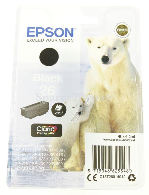 Epson Cartridge - 26 C13t26014012 Ink Cartridge Black 6 2ml