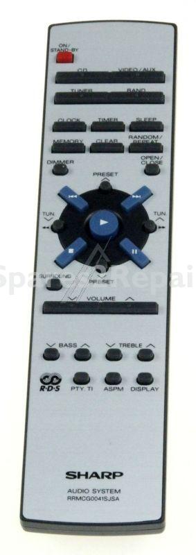 Sharp Ir remote Control - Rrmcg0041sjsa Remote Control