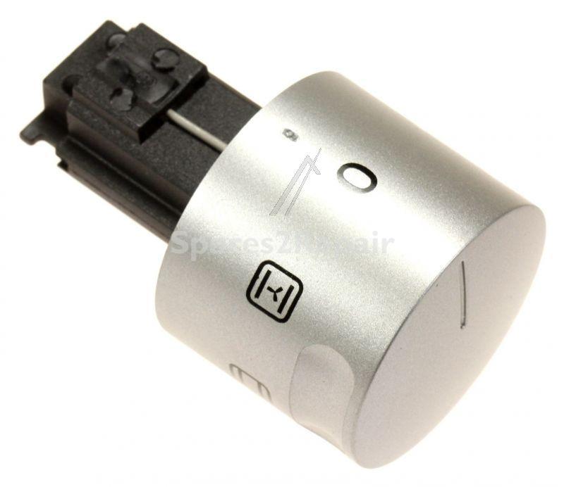 Control Knobs - 3550415057 Knob selector inox 6+0 [Electrolux Aeg]