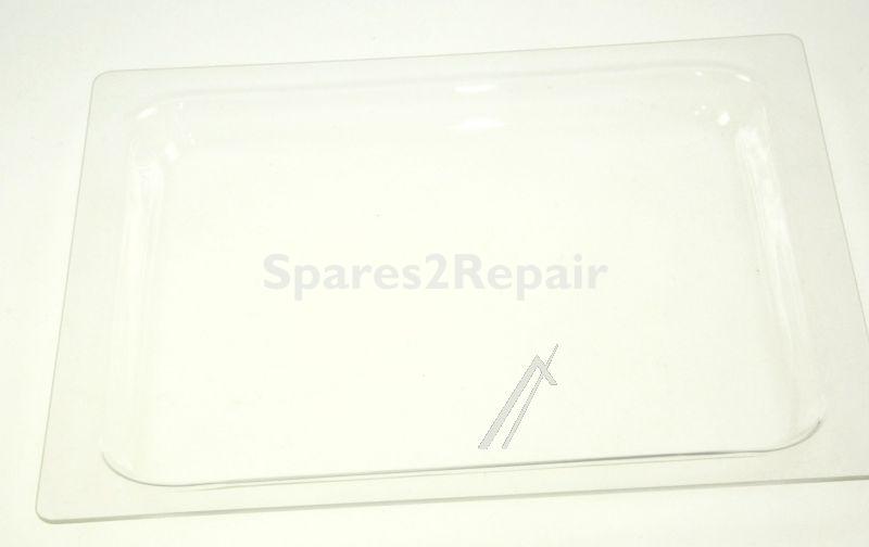 Glass Panel - Hz8056 00114537 Glass Tray 38cmx32cmx1 8cm [Bosch Siemens]