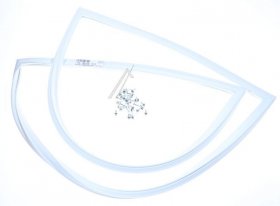 Liebherr Refrigerator Door Seal - 710916500 Magnetic Door Seal White Icts 2211-20 With Mounting Material