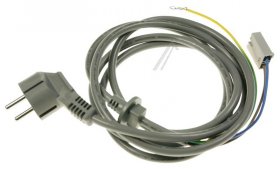 Samsung Mains Power Lead - Dc39-00067b Power Cord-at H05vv-f 3x1 0mm2 Grey Eu3f