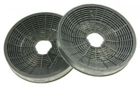 Carbon Filter - 49029817 Fil carb (2p) - 16cm [Candy Hoover]