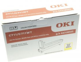 Oki Drum Assembly - 44318505 Drum Unit Yellow 20k
