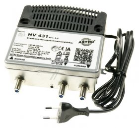 Astro Terrestrial Amplifiers - Hv 431 Breitbandverstarker Mit 65 Mhz Ruckweg, Vorweg Bis 1006 Mhz, Verstarkung Vorweg 35 Db, Ausgangspegel Vorweg 101 Dbv
