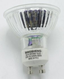 Led emitter - 165730018 C00891019 Socket+glass [Arcelik]