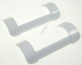 Fridge Door Handles - 42066044 Rc Handle Gray +trim Bl Sw (kit Of 2) [Vestel]