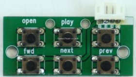 Akura APLD3221W-HDID - DVD Buttons