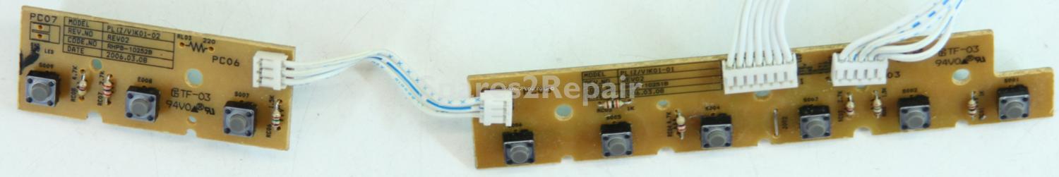DMTECH LU20DV - Buttons - RHPB-10251B - RHPB-10252B - REV02