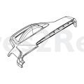 Housing Part - 140014114023 Led Top Left White [Electrolux Aeg]