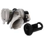 Compatible for LG F1496AD.ABWQEUK Type Washing Machine Drain Pump Base & Filter Housing