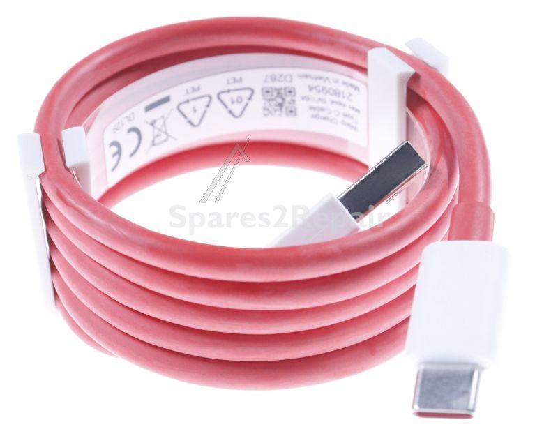 Oneplus Usb connector - 1091100606 2181458 Usb Cable 1m Usb Plug-type C Red Eu-us