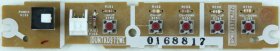 Sharp LC-42SD1E - Buttons - DUNTKD972WE - QPWBFD972WJZZ (Without Plastic)